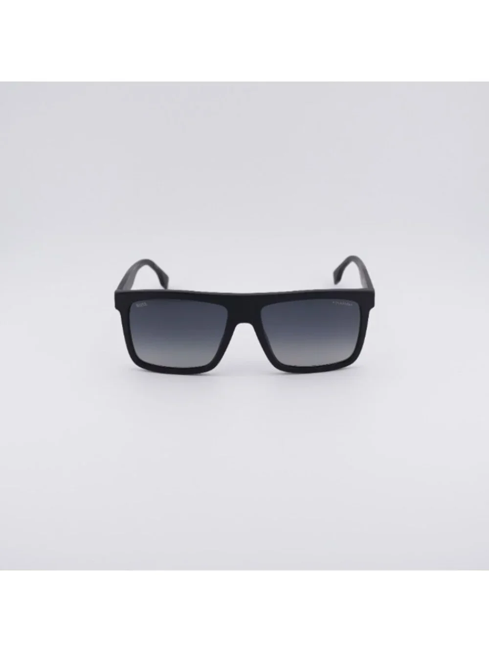 Hugo BOSS 1440/S 003/WJ Sunglasses Black Square Frame, Blue Lenses